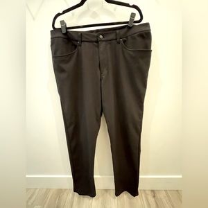Lululemon Men’s ABC Classic-Fit Pants - Black size 38”-34”